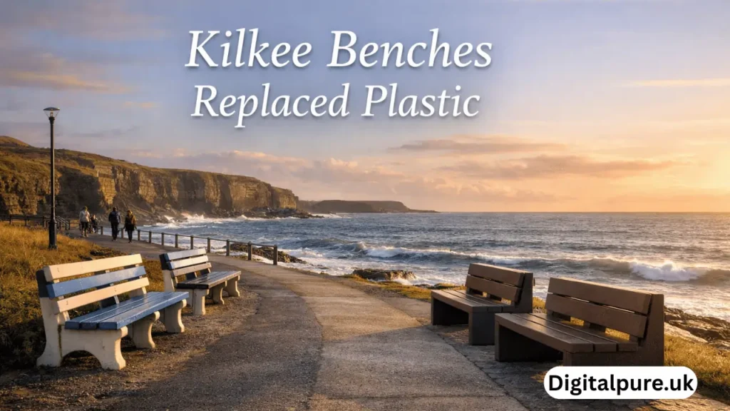 kilkee benches replaced plastic
