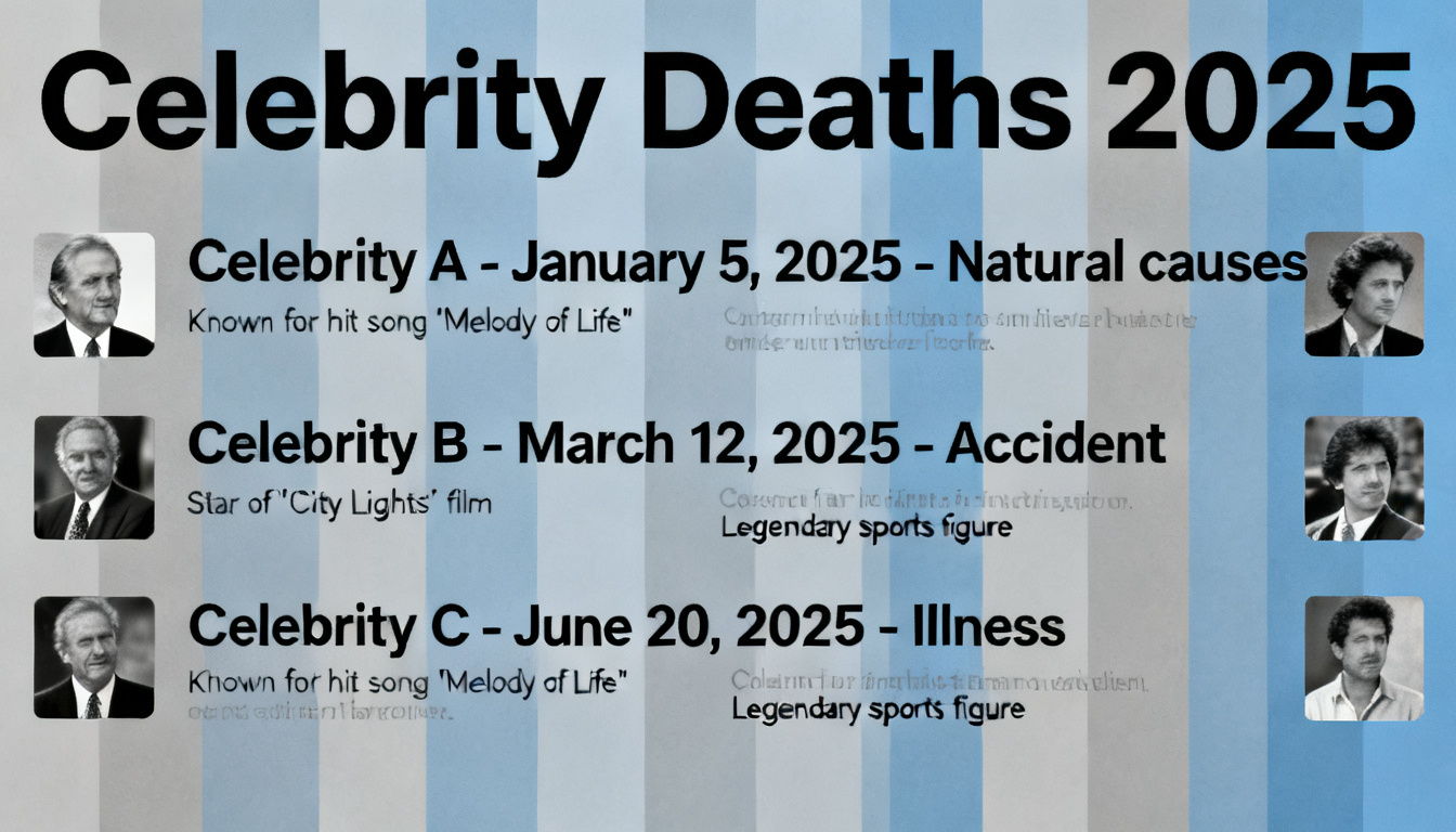 celebrity deaths 2025